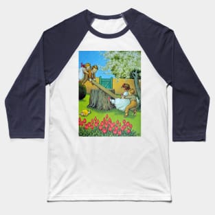 See Saw Margery Daw - Ida Rentoul Outhwaite Baseball T-Shirt